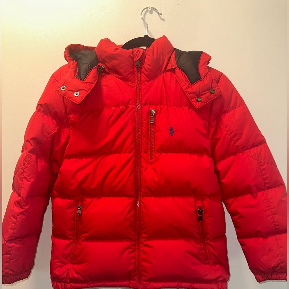 Polo by Ralph Lauren Red Kids Puffer Jacket